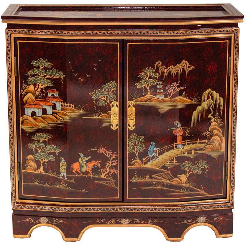 Buffet en bois d'orme de 32 po de largeur Abidur