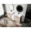 Freestanding Bathroom Vanity With Ceramic Sink And Storage Cabinets-1906874649-1906874654