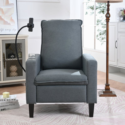 Manual Wing Chair Recliner by Lark Manor