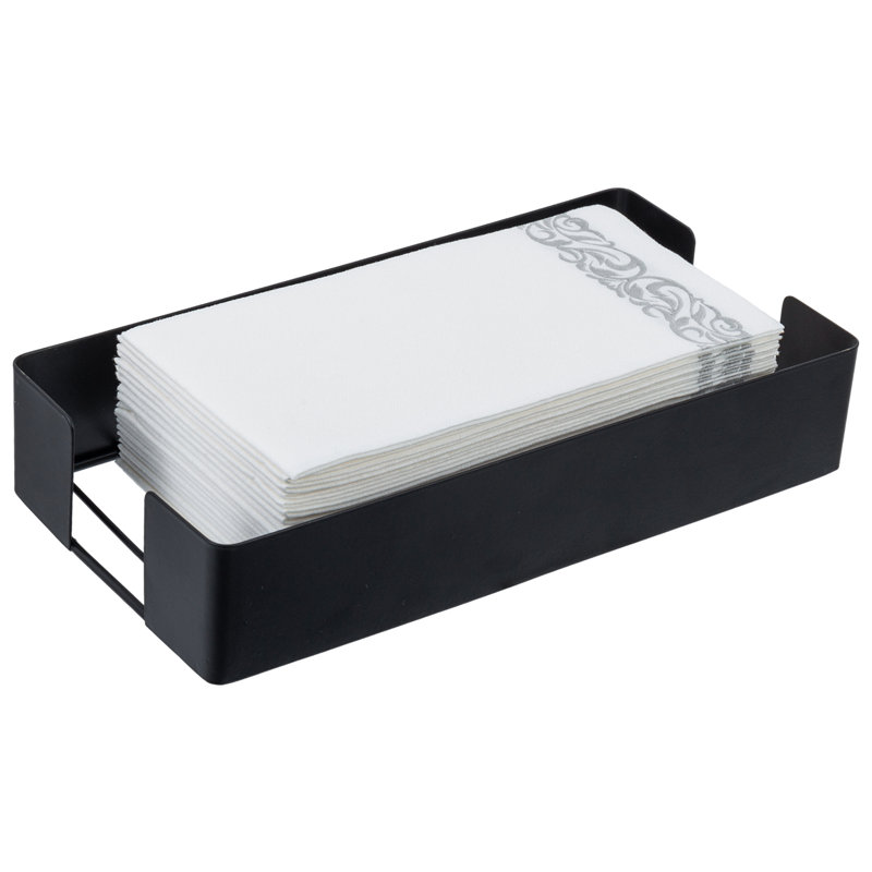 Black Bathroom Napkin Paper Towel Holder