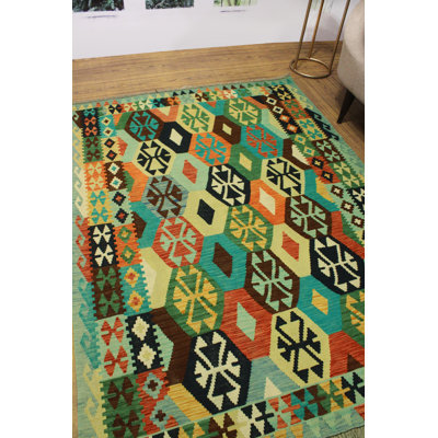Hults Wool Southwestern Indoor Rug