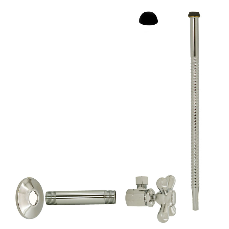 Flow Limiter/Regulator, Polished Nickel