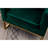 Contemporary Arm Rest - Upholstered Chair, Metal Frame, Square , Cozy Pillow Back Seat Chair With-243189192