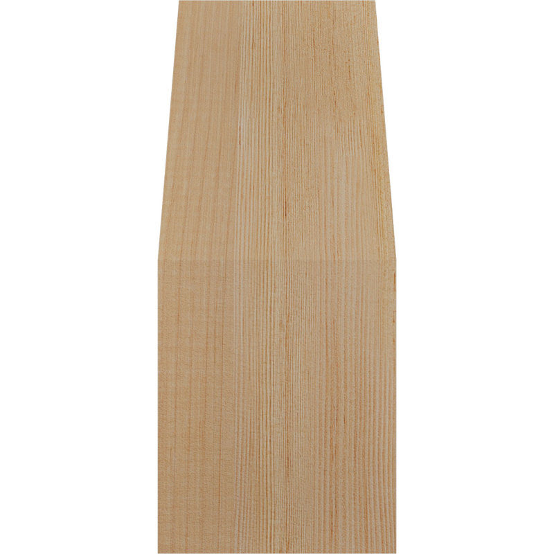 Attelle de genou Funston, Sapin de Douglas, Lisse, H 14 po x l 5,5 po x P 6 po