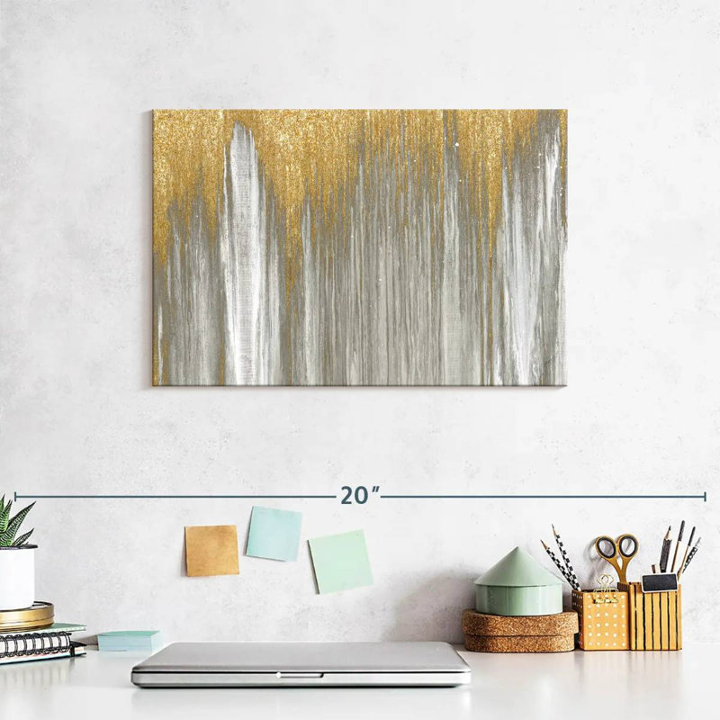 Avery Gold Falls, 8" H x 12" W