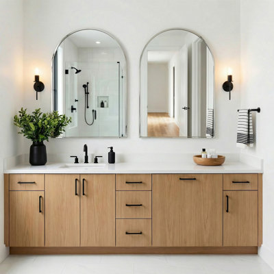Metal Arch Mirror