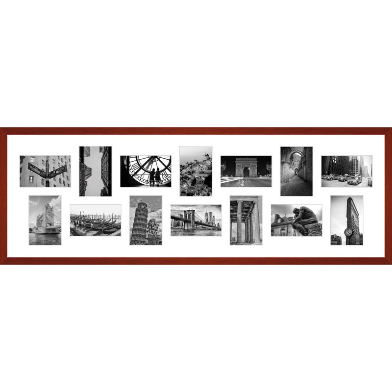 Larenz Wood Picture Frame with Mat, Cil