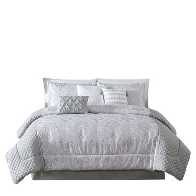 Hariti 7Pc Luxury 7 Piece Comforter Set