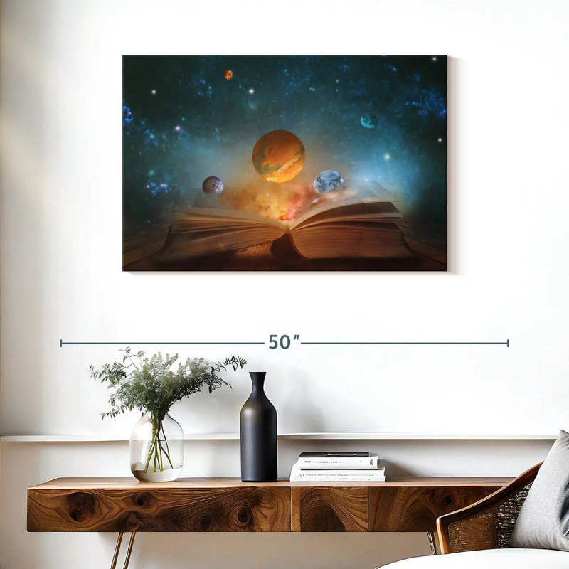 Oberle Galaxy Book, 24" H x 36" W