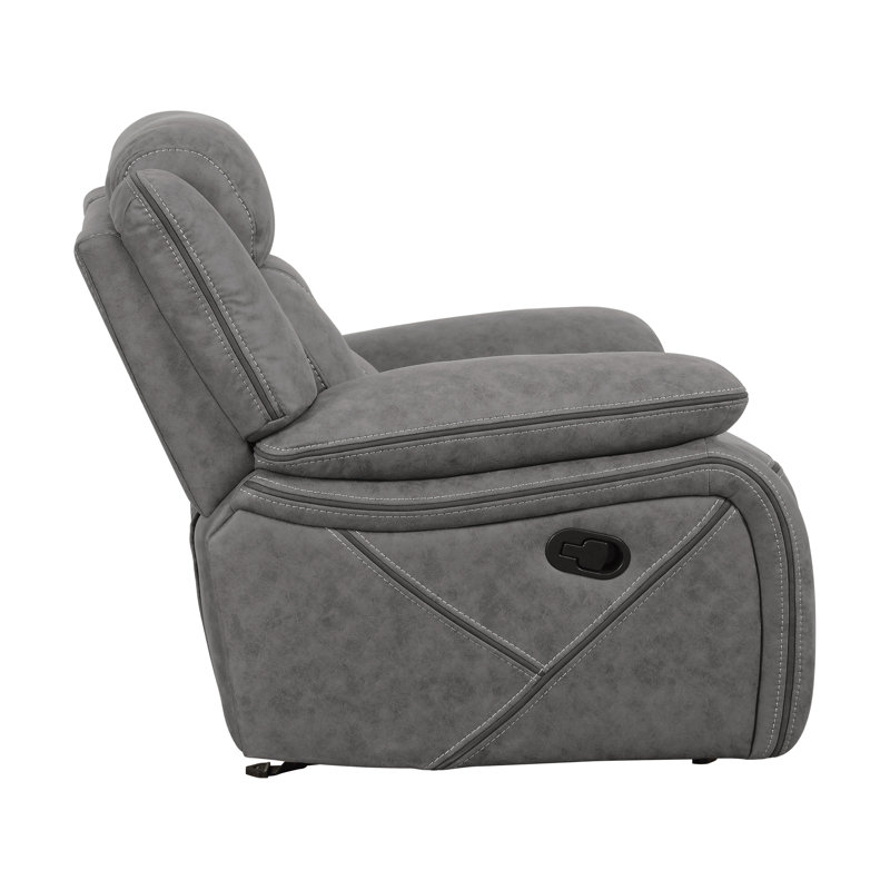 Fauteuil inclinable en cuir Corell