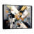 Black Floater Framed