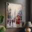 «Christmas Holiday Art», reproduction encadrée en bois massif-974433991