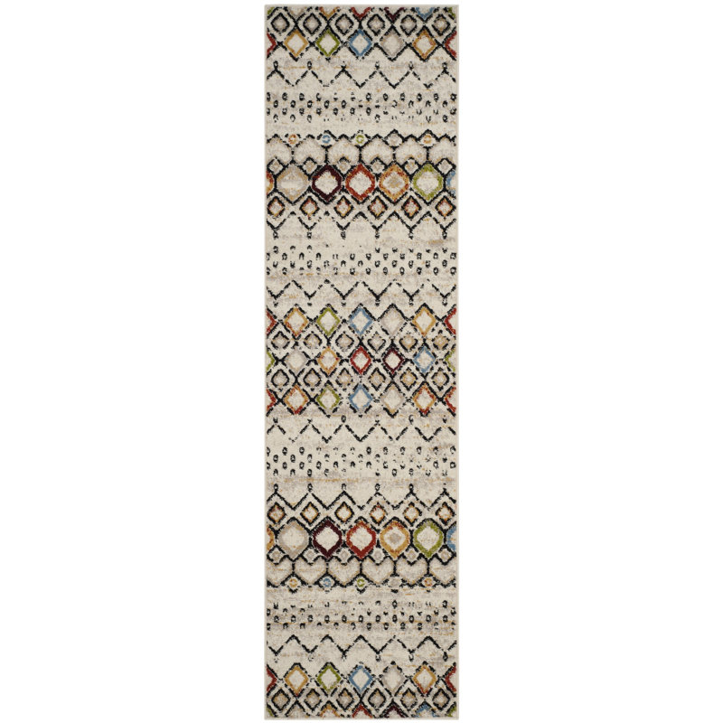 Aird Performance Southwestern Rug, Runner 2'3" x 8',   Ivory/Multi