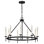 Copley 9 - Light Steel Chandelier