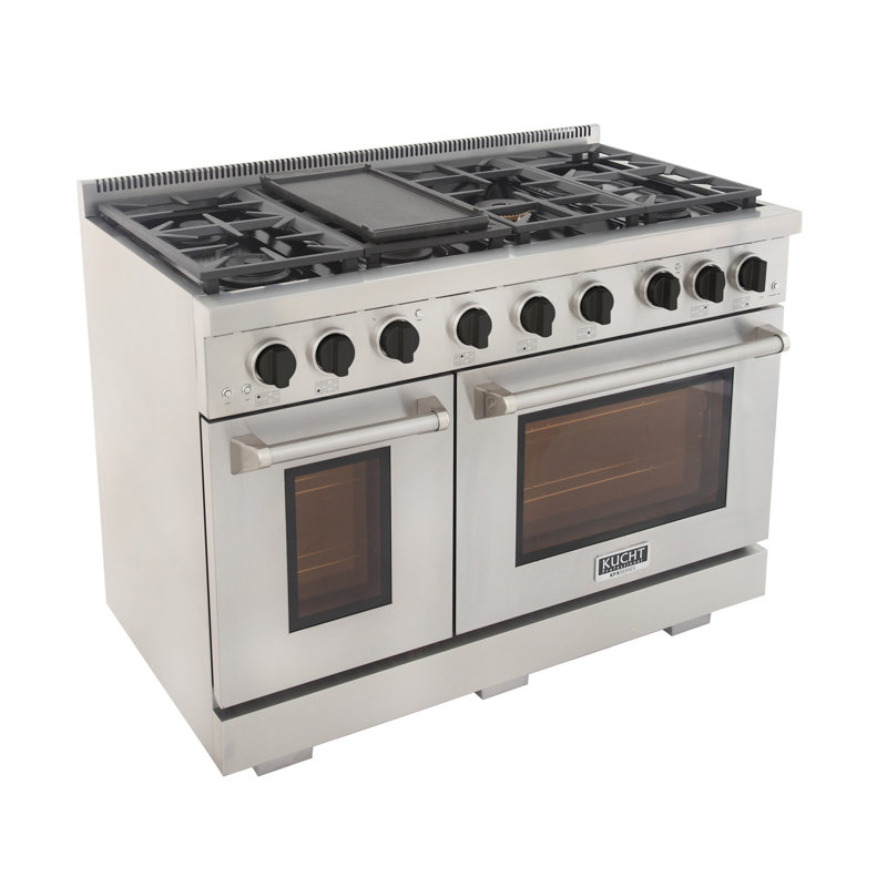 Kucht 48'' W Free Standing Range, Liquid Propane