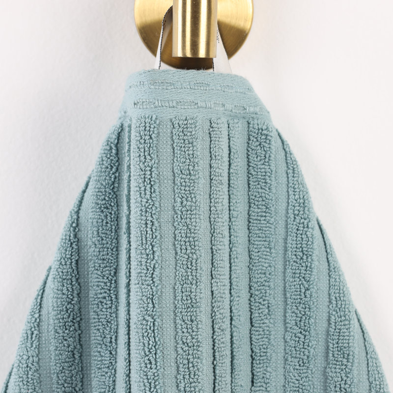 Ensemble de 4 serviettes de bain Keshayla, Vert