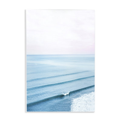 Coastal Breaking Wave Wall Plaque Art by Sisi and Seb