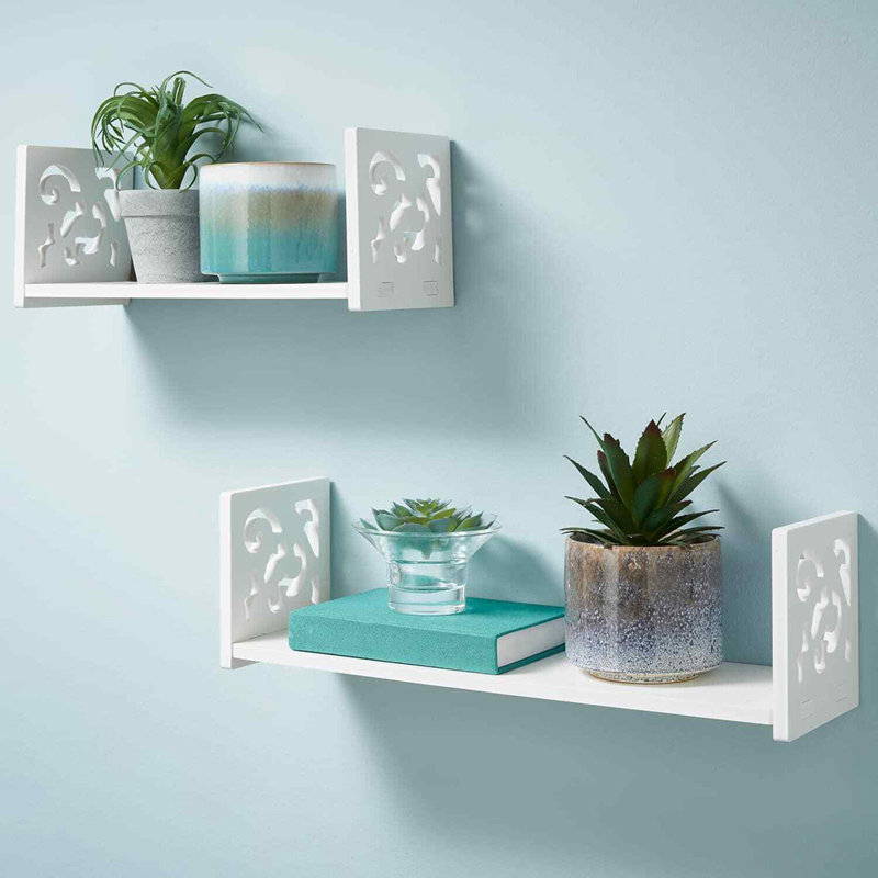 Chainey 2 Piece Floating Shelf