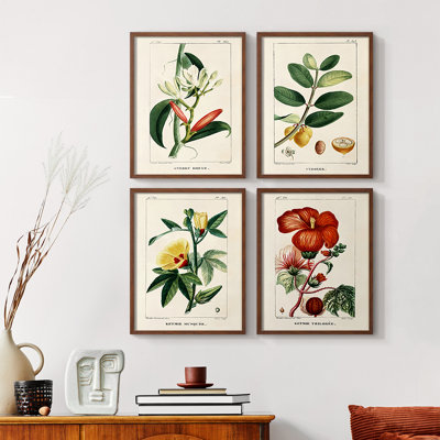 Pivot Point I Framed Print - Set of 4