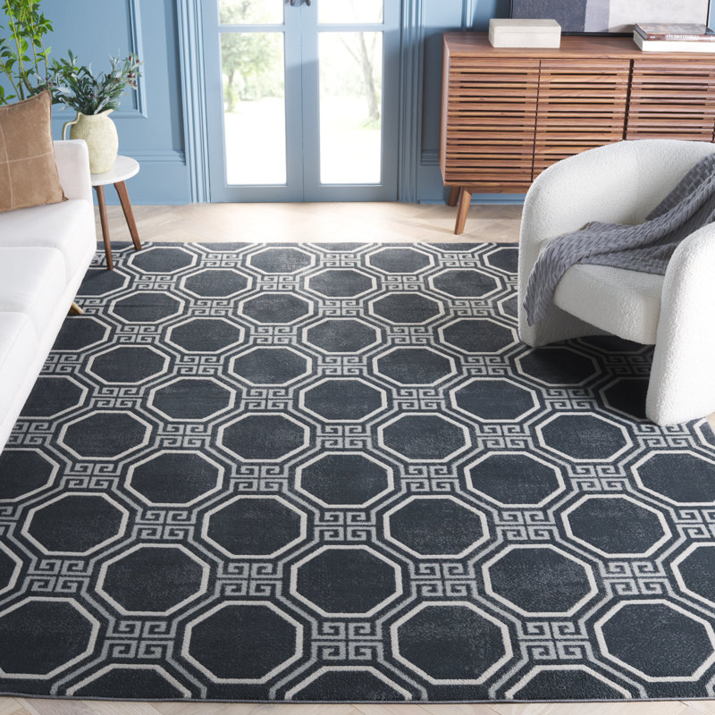 Lalainia Performance Geometric Rug, Rectangle 8' x 10'