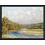 «Pastel Green Mountain River Lake» sur papier-98299352-98299353