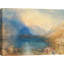 The Lake Of Zug by J.M.W. Turner - Wrapped Canvas Painting-532239108