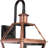 Rue De Royal 2-Light Aged Copper Outdoor Wall Lantern-469420924