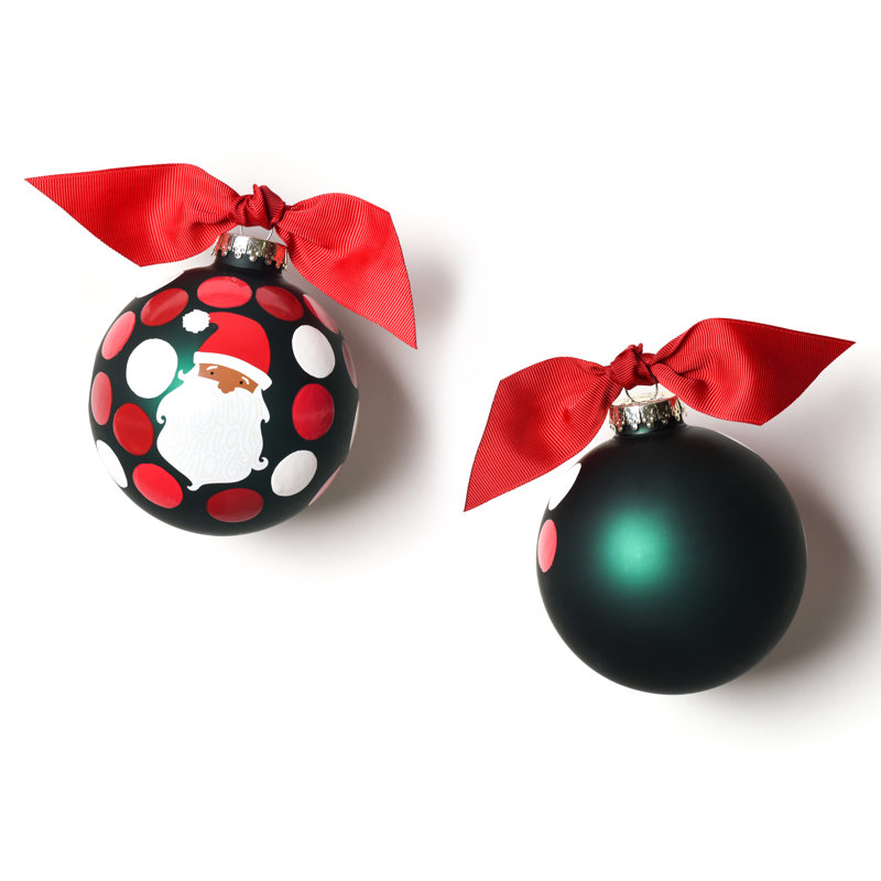 Ornement boule Ho Ho Ho Santa