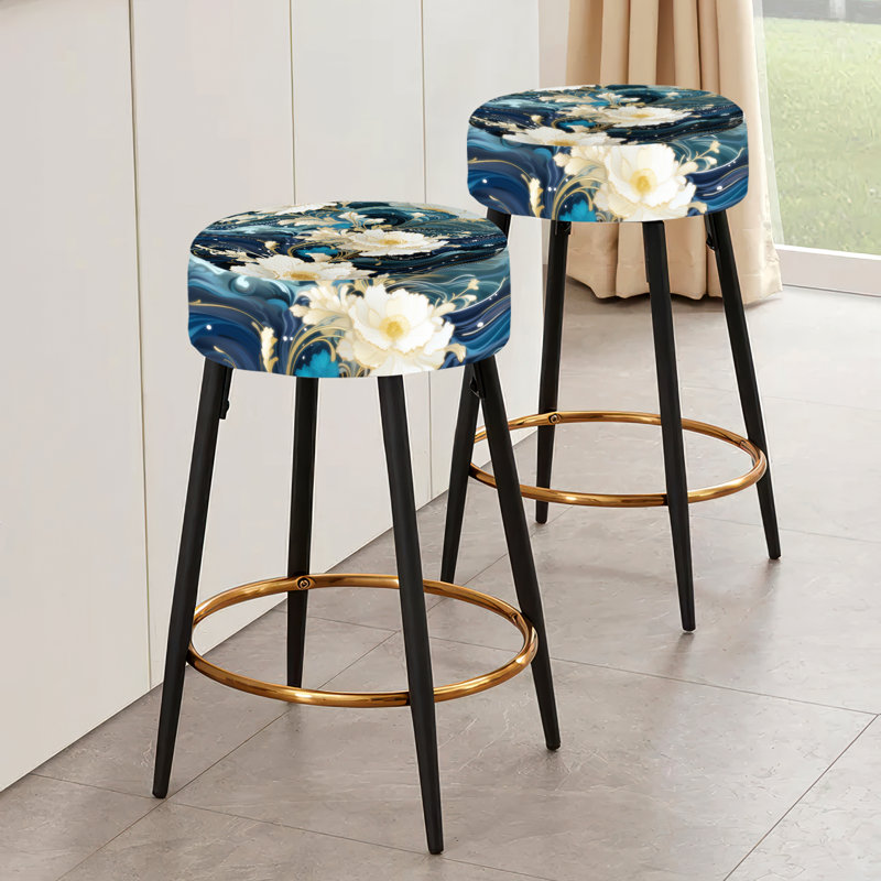 Ensemble de 2 tabourets de bar Dashley