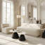 Fauteuil d'appoint Anese beige multigrain