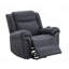 Fauteuil inclinable doux, fauteuil inclinable électrique en microfibre Nirion avec fauteuil chauffant et massant