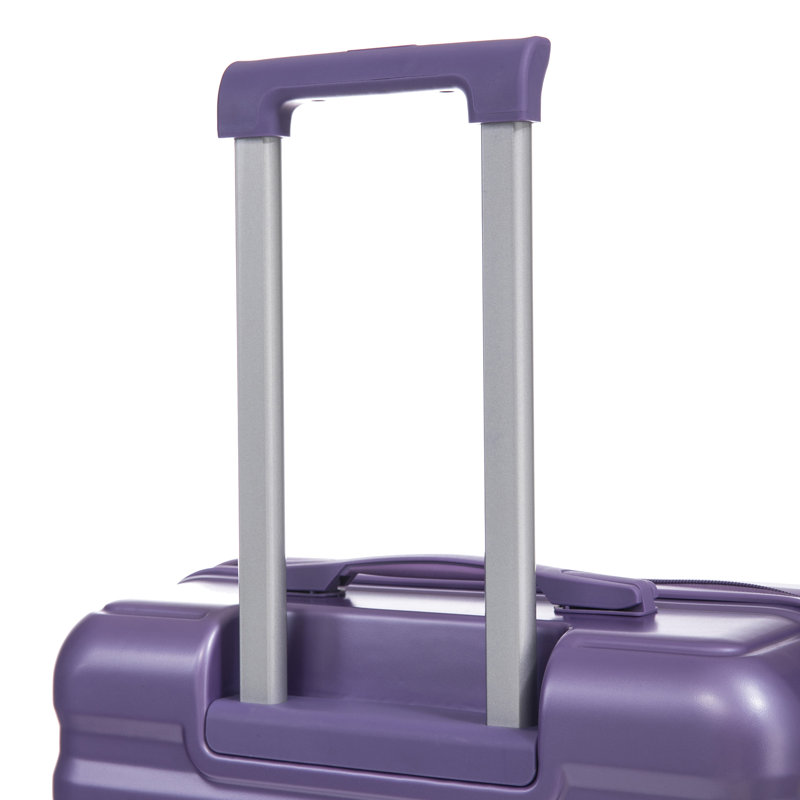 20 "/ 24" / 28 "3 pièces / ensemble en valise à roulettes en ABS, valise de cabine, couleur assortie, serrure à combinaison