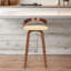 Chaise pivotante en similicuir-162345849-162345851