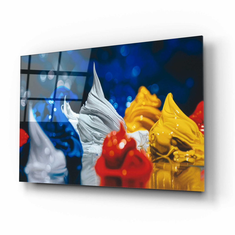 Sur impression plastique / acrylique, L 12 po x H 12 po