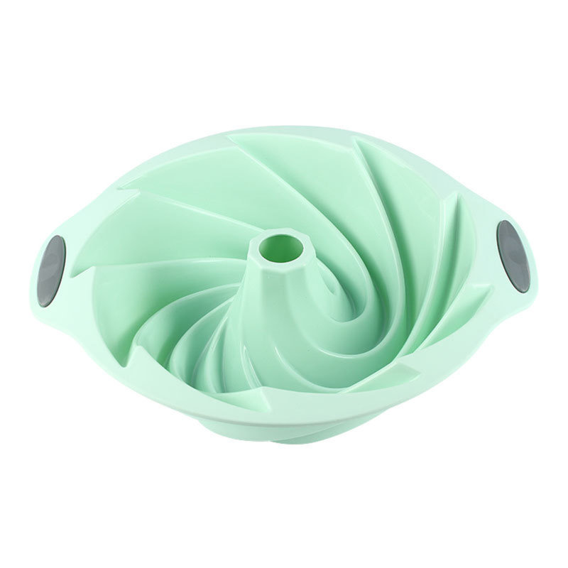 Moule à gâteau en silicone pour gâteau et pain fait maison, Vert