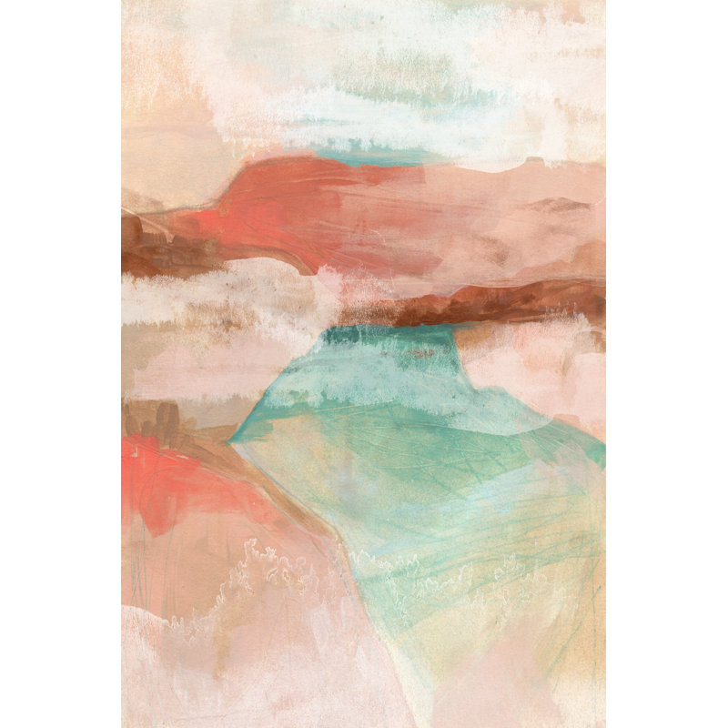 Watermark Mesa I - Painting, 91cm H x 61cm W, Wrapped Canvas