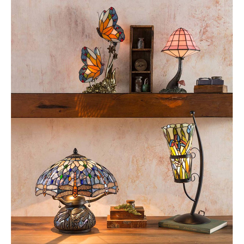Tiffany Metal Table Lamp