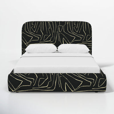 Linen Upholstered Bed