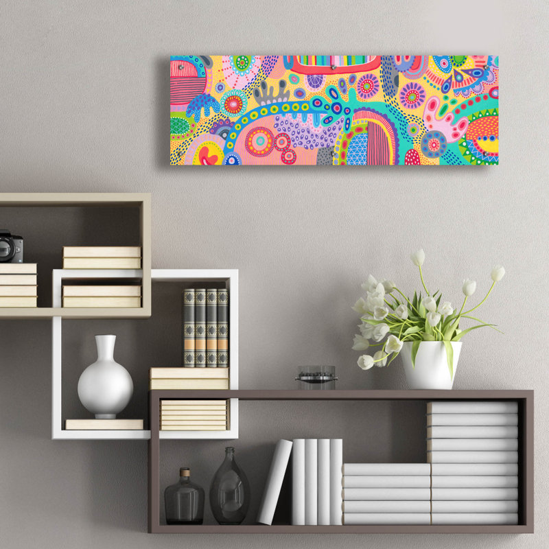 «Party Time» par Hello Angel, H 12 po x l 36 po