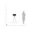 Ackerson Hellbraun Tripod Floor Lamp-1054682779