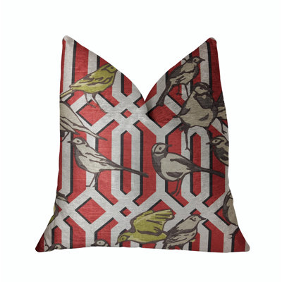 Bird Forest Luxury Pillow