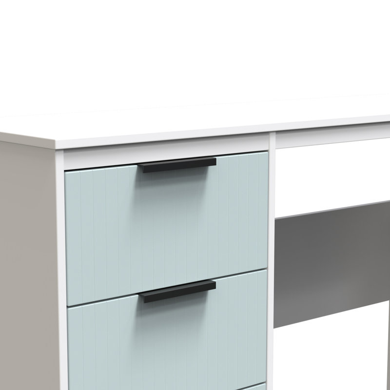 Berklie Dressing Table, Duck/White