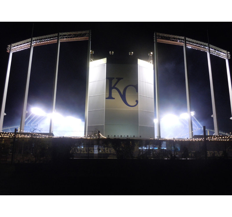 Kauffman Stadium, 18" H x 24" W