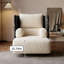Fauteuil inclinable ergonomique simple avec base en métal