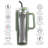 40 oz Thermal Mug w/Straw