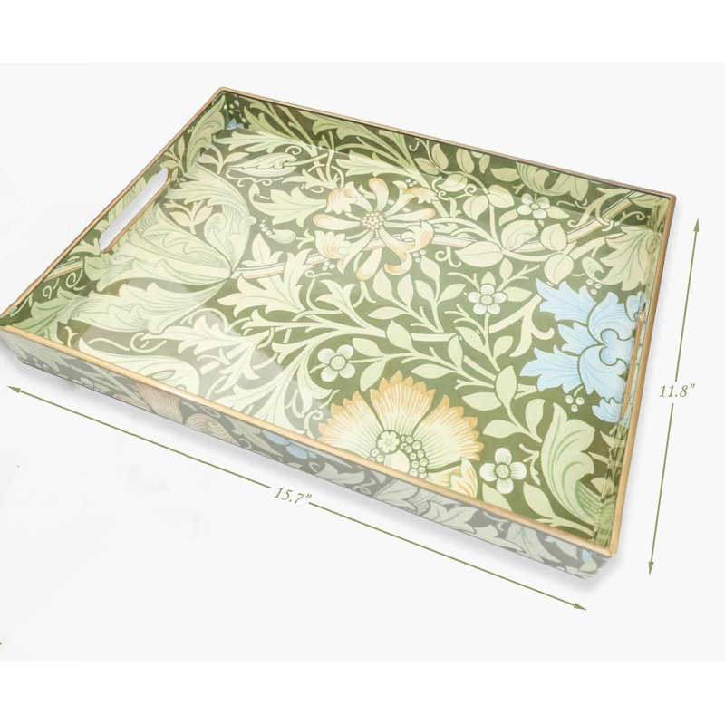 Plastic Serving Tray With Handles