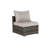 8 Pieces Outdoor Patio Sectional Sofa Couch,Wicker Furniture Conversation Sets With Washable Cushions & Glass Coffee Table For Garden, Poolside, Backyard-1847897537