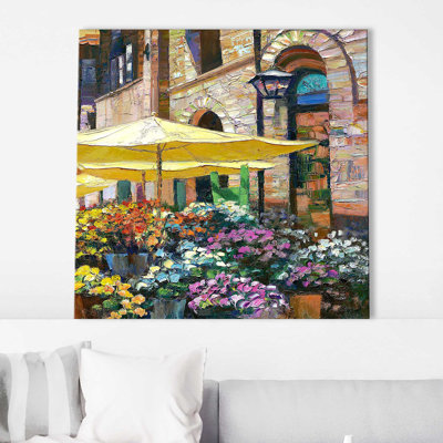 " Siena Flower Market II " by Howard Behrens
