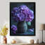 Mauve hortensia ferme charme II - impression d'art mural hortensia-596998770-596998771