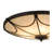 Shaddix Glass Semi Flush Mount